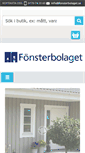 Mobile Screenshot of fonsterbolaget.se